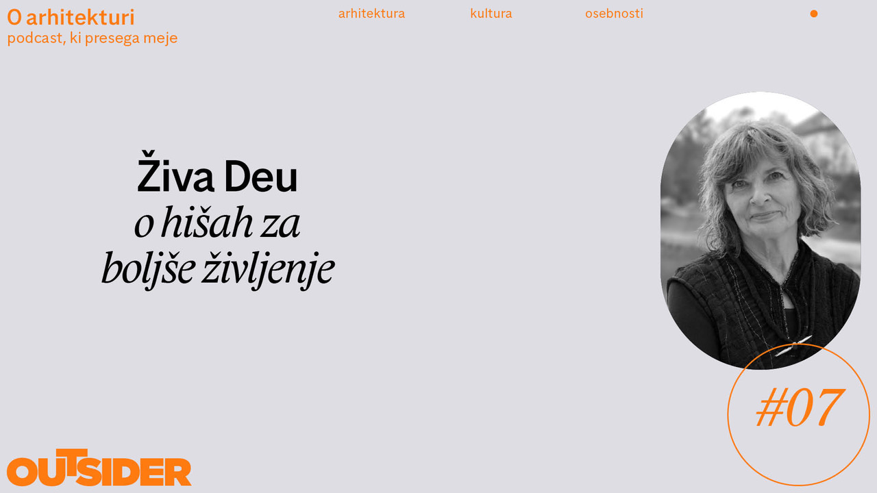 07-1 Outsider_Podcast_OArhitekturi_cover_MKlemen_2024