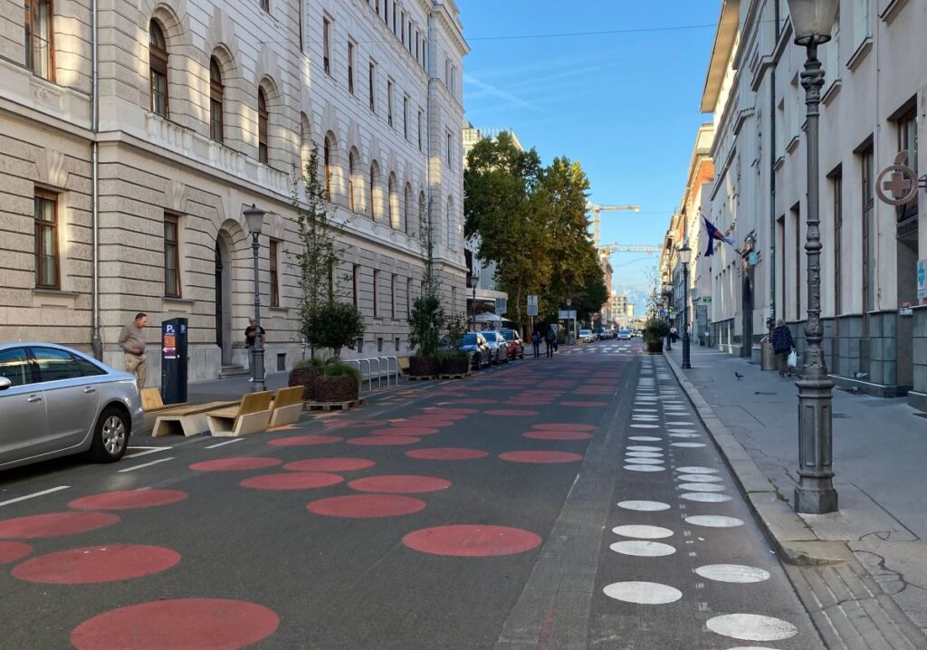Talne grafike v urbanem prostoru, projekt Zebra: Eduard Čehovin in dr. Tanja Devetak